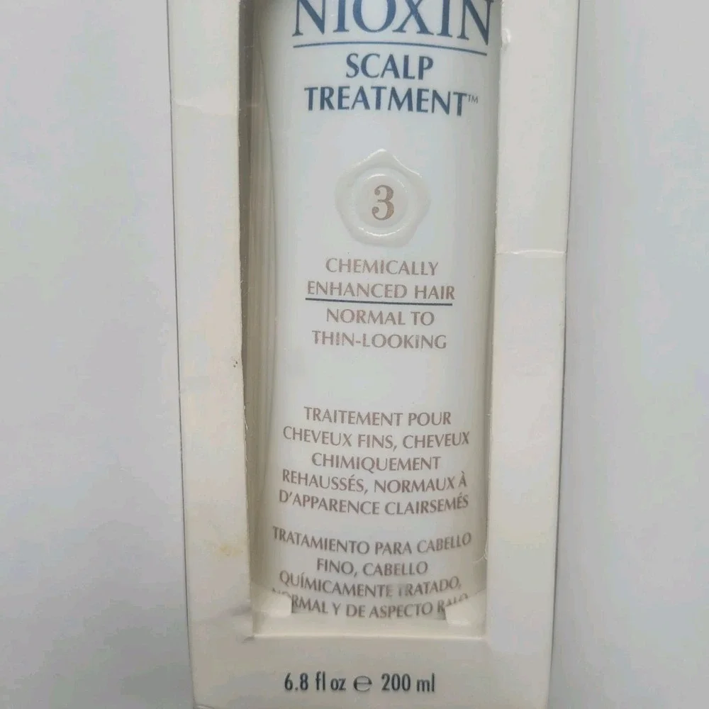 Nioxin System 3 Scalp Treatment for Chemically Enhanced Hair‎ Normal Thin 6.8oz